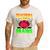 Teacher Teachers Love Brains Skeleton Hand Heart Halloween Men's Casual T-Shirt White
