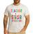 Teacher Of Tiny Superheroes Men's Casual T-Shirt White Teacher Of Tiny Superheroes Men's Casual T-Shirt White