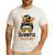 Thanksgiving Shirt Teacher Women Messy Bun Thankful Teacher Men's Casual T-Shirt White Thanksgiving Shirt Teacher Women Messy Bun Thankful Teacher Men's Casual T-Shirt White