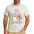 TK Boo Crew Retro Groovy Halloween Floral Ghost TK Teacher Men Women Kids Men's Casual T-Shirt White