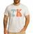 TK Teacher Retro Groovy Vintage Happy First Day Of School Men's Casual T-Shirt White TK Teacher Retro Groovy Vintage Happy First Day Of School Men's Casual T-Shirt White