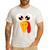 Turkey Face Halloween Costume Thanksgiving Teacher Nurse Men's Casual T-Shirt White Turkey Face Halloween Costume Thanksgiving Teacher Nurse Men's Casual T-Shirt White