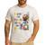 Turkey Thanksgiving Art Teacher Costume Tee For Artists Men's Casual T-Shirt White