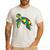 Turtle Puzzle Pieces For Autism Awareness Kids Women Teacher Men's Casual T-Shirt White