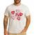 Valentine You Are Loved Worthy Enough Candy Heart Teacher For Men Women Girls Kids Men's Casual T-Shirt White