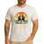 Vintage Boston Terrier Grandpa Dog Lovers Father's Day Men's Casual T-Shirt White