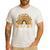 Wild About Reading Teacher Back To School Leopard Rainbow Men's Casual T-Shirt White