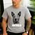 4th July Blue Heeler Dog Merica Patriotic USA Flag Cute Men's Casual T-Shirt Sport Grey