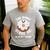 Art Teacher Halloween Donut Lover Costume Kawaii Monster Men's Casual T-Shirt Sport Grey