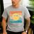 Back To School Groovy Smile Preschool Teachers Students Kids Men's Casual T-Shirt Sport Grey
