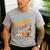 Biology Teacher Science Fueled By Mitochondria Coffee Men's Casual T-Shirt Sport Grey