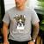 Birthday And Mother's Day -Boston Terrier Mom Men's Casual T-Shirt Sport Grey