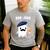 Boo Jour Ghost French Teacher Vintage Teacherlife Groovy Men's Casual T-Shirt Sport Grey