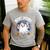 Boo Jour Ghost Halloween French Teacher Cute Coffe Croissant Men's Casual T-Shirt Sport Grey