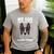 Boston Terrier American Gentleman Dog Lover I'm Well Trained Men's Casual T-Shirt Sport Grey