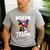 Boston Terrier Bostie Dog Breed Pet Bostie Mom Men's Casual T-Shirt Sport Grey