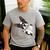 Boston Terrier Bostie Dog Kids Men Men's Casual T-Shirt Sport Grey