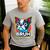 Boston Terrier Bruh Dog Lover Men's Casual T-Shirt Sport Grey