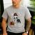 Boston Terrier Christmas T Shirt-Life Is Merrier Premium Tri-Blend Men's Casual T-Shirt Sport Grey