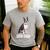 Boston Terrier Dog Dad Boston Terrier Dog Lovers Men's Casual T-Shirt Sport Grey