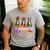 Boston Terrier Dog Halloween Christmas Hallothanksmas Men Women Kids Men's Casual T-Shirt Sport Grey