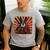 Boston Terrier Dog Japanese Art Samurai Ukiyo-e Men's Casual T-Shirt Sport Grey