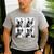 Boston Terrier Dogs With Sunglasses Photo Pets Meme Men's Casual T-Shirt Sport Grey