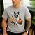 Boston Terrier Ghost Boo Halloween Costume Spooky Season Men's Casual T-Shirt Sport Grey