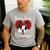 Boston Terrier Grandma Dog Owner Boston Terrier For Men Women Men's Casual T-Shirt Sport Grey