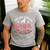 Boston Terrier Grandma Nana Dog Lover Christmas Men's Casual T-Shirt Sport Grey