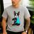 Boston Terrier I Love Mom Apparel Men's Casual T-Shirt Sport Grey