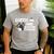 Boston Terrier Lover Coffee And Boston Terriers Men's Casual T-Shirt Sport Grey