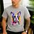 Boston Terrier Lover Pop Art Color Boston Terrier Dog For Men Women Girls Kids Men's Casual T-Shirt Sport Grey