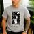 Boston Terrier Tarot Card Star With The Moon Men Women Kids Men's Casual T-Shirt Sport Grey