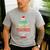 All Is Calm Said No 1st Grade Teacher Ever Christmas Teacher Men's Casual T-Shirt Sport Grey