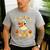 You Can't Scare Me I Teach 5th Grade Teacher Halloween Ghost Men's Casual T-Shirt Sport Grey