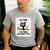 Cat It's Fine I'm Fine Everything Is Fine Teacher Life Men's Casual T-Shirt Sport Grey