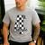 Checkered Fourth Grade Back To School Teachers Students Men's Casual T-Shirt Sport Grey