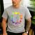 Chicken Themed Color Wheel Educational Art Teacher Artist Men Women Girls Kids Men's Casual T-Shirt Sport Grey