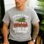 Christmas Teacher Squad Festive Car Tree Lights Xmas Men's Casual T-Shirt Sport Grey