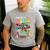 Color The World With Kindness Teacher Back To School Men's Casual T-Shirt Sport Grey Color The World With Kindness Teacher Back To School Men's Casual T-Shirt Sport Grey