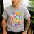 Color The World With Kindness Teachers Back To School Men's Casual T-Shirt Sport Grey