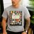 Composition Notebook Costume Teacher Matching Halloween Book Men's Casual T-Shirt Sport Grey