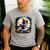 Cute Boston Terrier Halloween Costume Dog Lover Women Girls Men's Casual T-Shirt Sport Grey