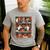 Cute Ghost Book Reading Books Lover Spooky Teacher Halloween Men's Casual T-Shirt Sport Grey