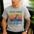Dog Boston Terrier Mom Vintage Boston Terrier Mom Men's Casual T-Shirt Sport Grey