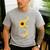 Dragonfly Sunflower Teacher Growth Mindset Choose To Shine Men's Casual T-Shirt Sport Grey