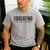 Educating Is Activism Feminist Social Justice Teacher For Men Women Men's Casual T-Shirt Sport Grey Educating Is Activism Feminist Social Justice Teacher For Men Women Men's Casual T-Shirt Sport Grey