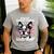 Even My Boston Terrier Loves Trump Trump Supporter Dog Lover Men's Casual T-Shirt Sport Grey