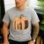 Fall Book Pumpkin Halloween Teacher Librarian Thanksgiving Men's Casual T-Shirt Sport Grey